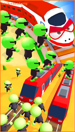 Train vs Zombies 3D screenshot