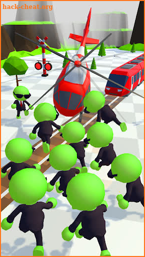 Train vs Zombies 3D screenshot