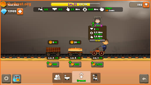 TrainClicker Idle Evolution screenshot