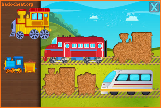 Trains Planes Puzzle for Kids screenshot