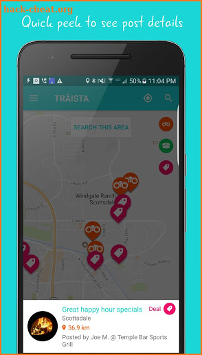 Traista - Lost and Found app Shopping Deals screenshot