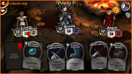 Traitors Empire Card RPG screenshot