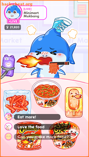 Tralalelo Mukbang ASMR Game screenshot