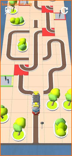 Tram puzzle screenshot