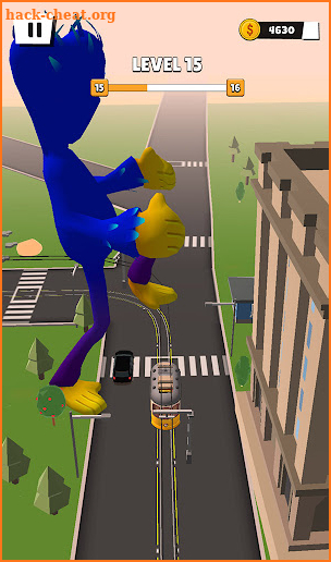 Tram Rush: Blue Monster 3D screenshot