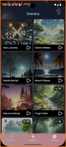 TranquilTunes: Sounds of Peace screenshot