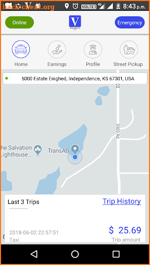 Trans Voyage Taxi - Driver screenshot