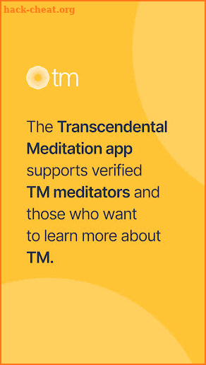 Transcendental Meditation screenshot