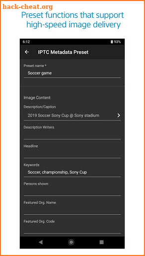 Transfer & Tagging add-on screenshot