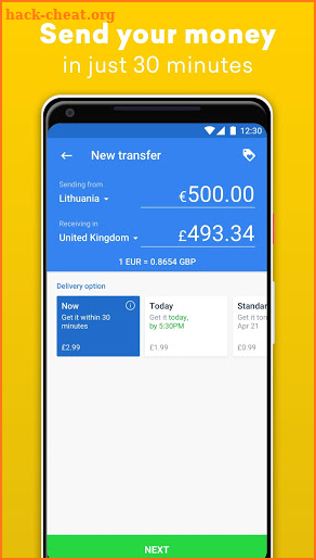 TransferGo: Money Transfer screenshot