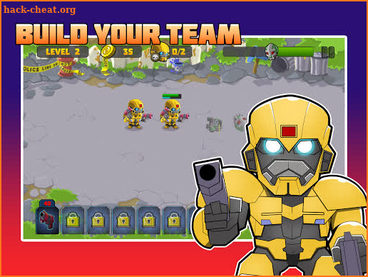 Transform Robot Defense Hero VS Villains screenshot