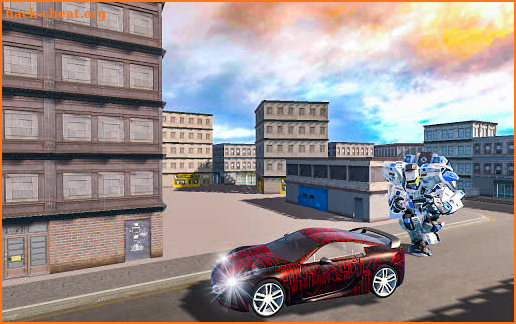 Transformer Robot Car Racing screenshot