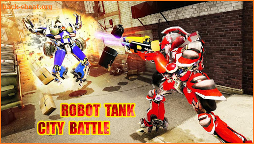 Transformers Fight Robot Tank City Battle 3D screenshot