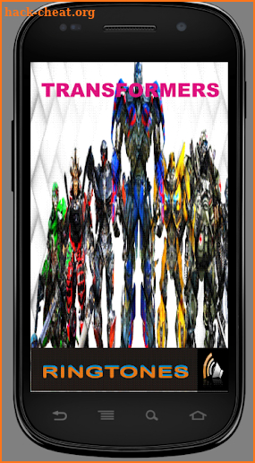 Transformers Ringtones screenshot