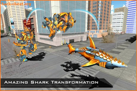 Transforming Robot Shark – Robot transformation screenshot