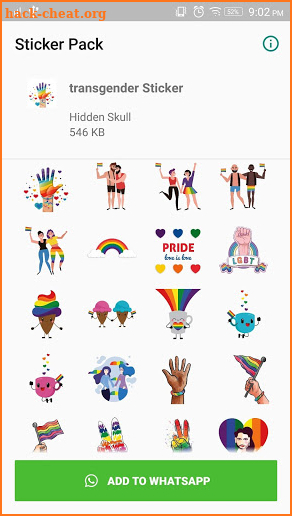 Transgender Sticker for WAStickerApp screenshot
