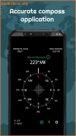 Transight Compass Pro - 360Compass - Bussola screenshot
