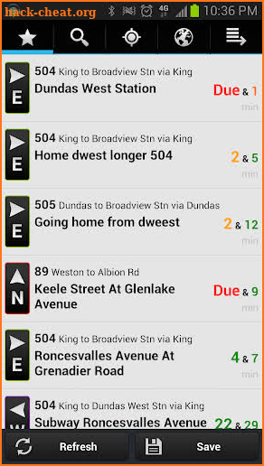 Transit Now Toronto for TTC + screenshot