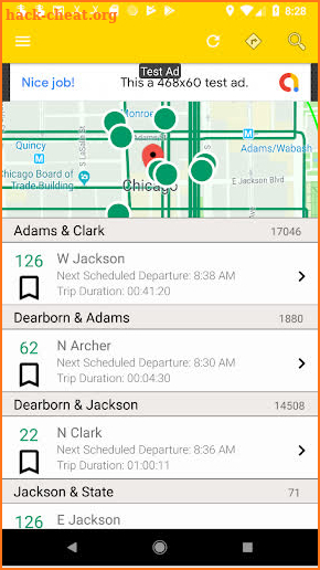 Transit Tracker - Chicago (CTA) screenshot