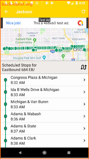 Transit Tracker - Chicago (CTA) screenshot