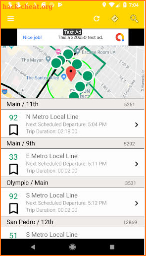 Transit Tracker - Los Angeles screenshot