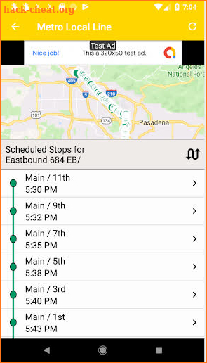 Transit Tracker - Los Angeles screenshot