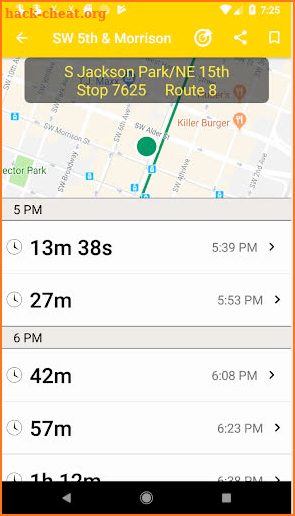 Transit Tracker - Portland screenshot