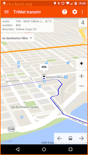 Transit Tracker+ - TriMet screenshot