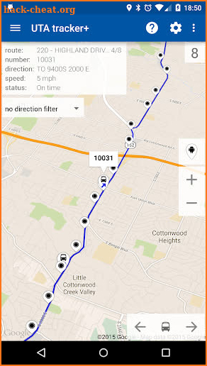 Transit Tracker - Utah screenshot