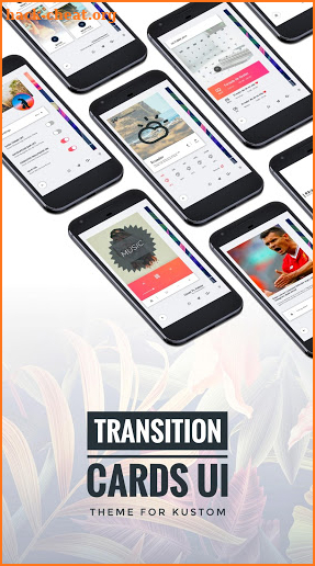Transition Cards UI screenshot