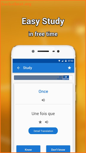 Translate all and study screenshot