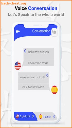 Translate all language : Free translator app screenshot