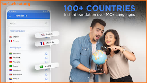 Translate All Languages App screenshot