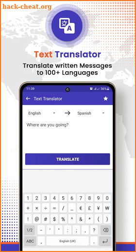 Translate All Languages - Speak & Translate Free screenshot