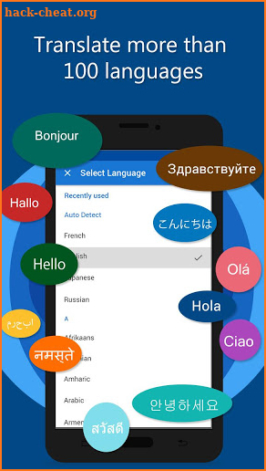 Translate for all language screenshot