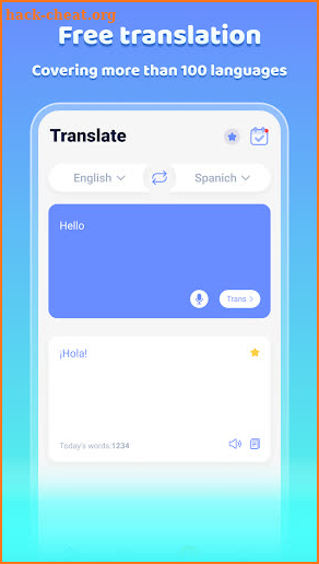 Translate Go screenshot