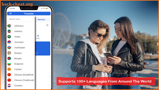 Translate Instant Voice & Camera in All Languages screenshot