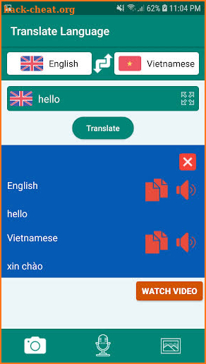 Translate Language screenshot
