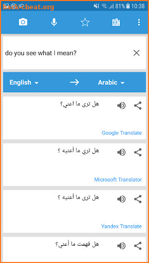Translate Photo, Voice & Text - Translate Box screenshot