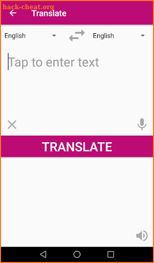 Translate Speech and Text - Translator screenshot