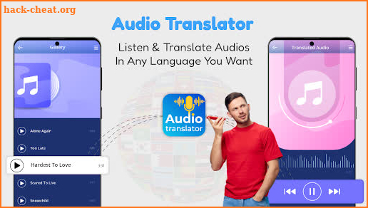 Translate Text, Voice, Audio screenshot