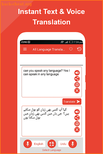 instant translate pro languages
