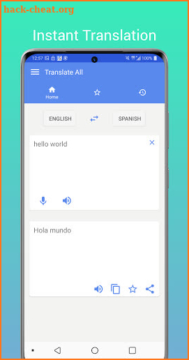 TranslateAll - Free Voice & Text Translator screenshot