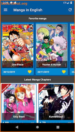 Translated Manga : EN + AR + FR screenshot