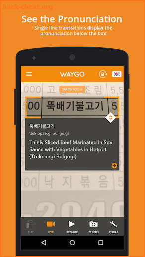 Translator, Dictionary - Waygo screenshot
