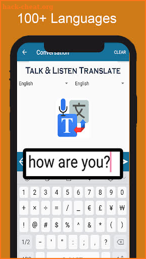 Translator for all & Speech text translate screenshot