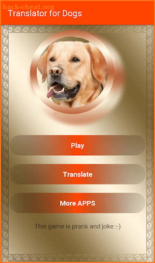 Translator For Dogs Prank screenshot