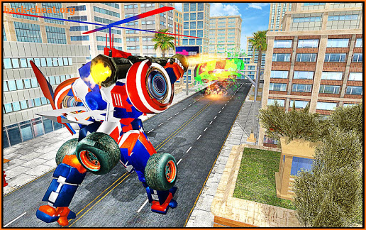 Transmute Robot Superhero screenshot