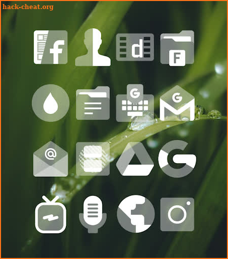 Transparent - Icon Pack screenshot