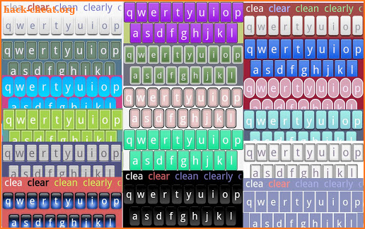 Transparent Keyboard Phone screenshot